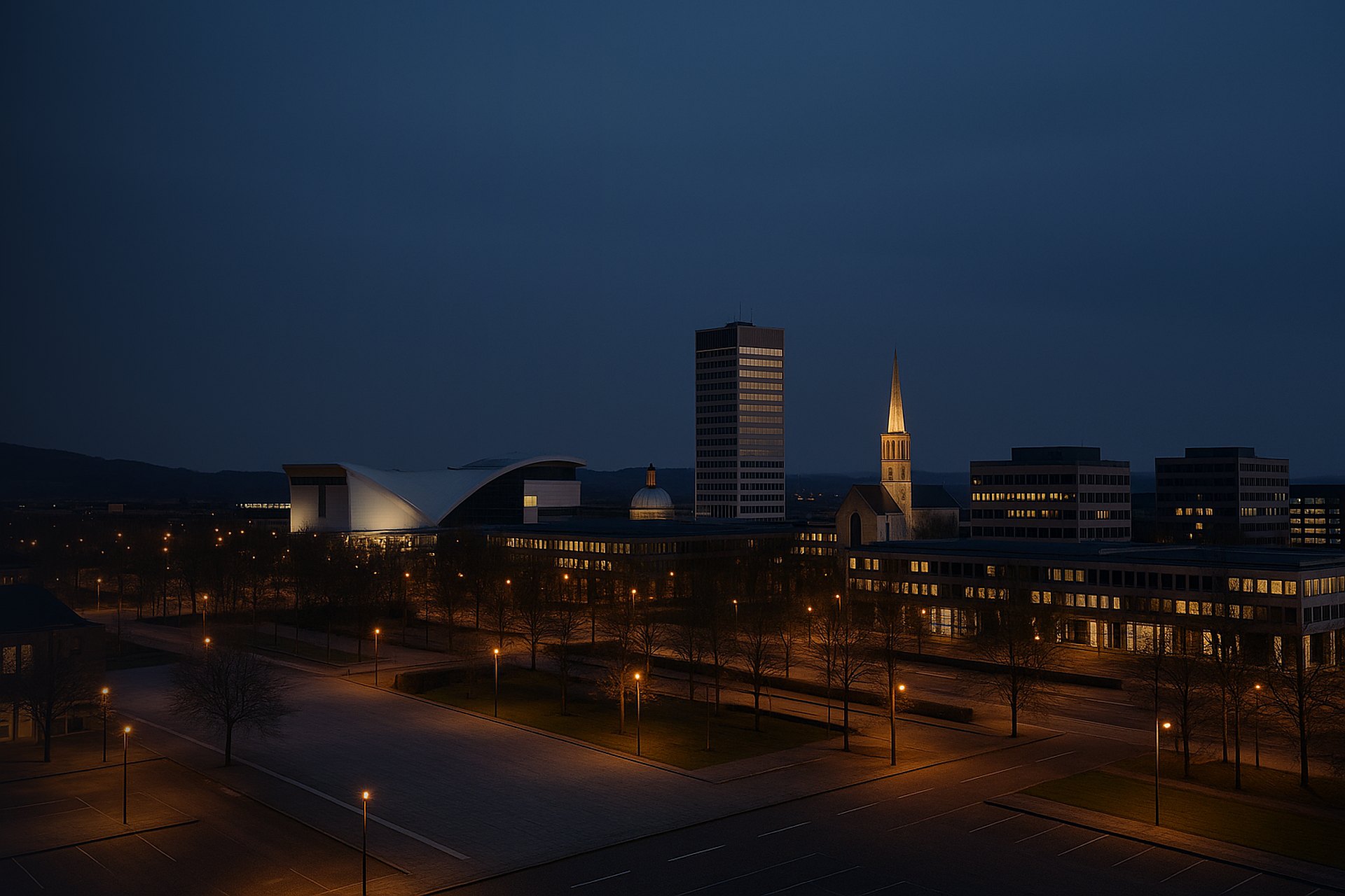 Milton Keynes skyline