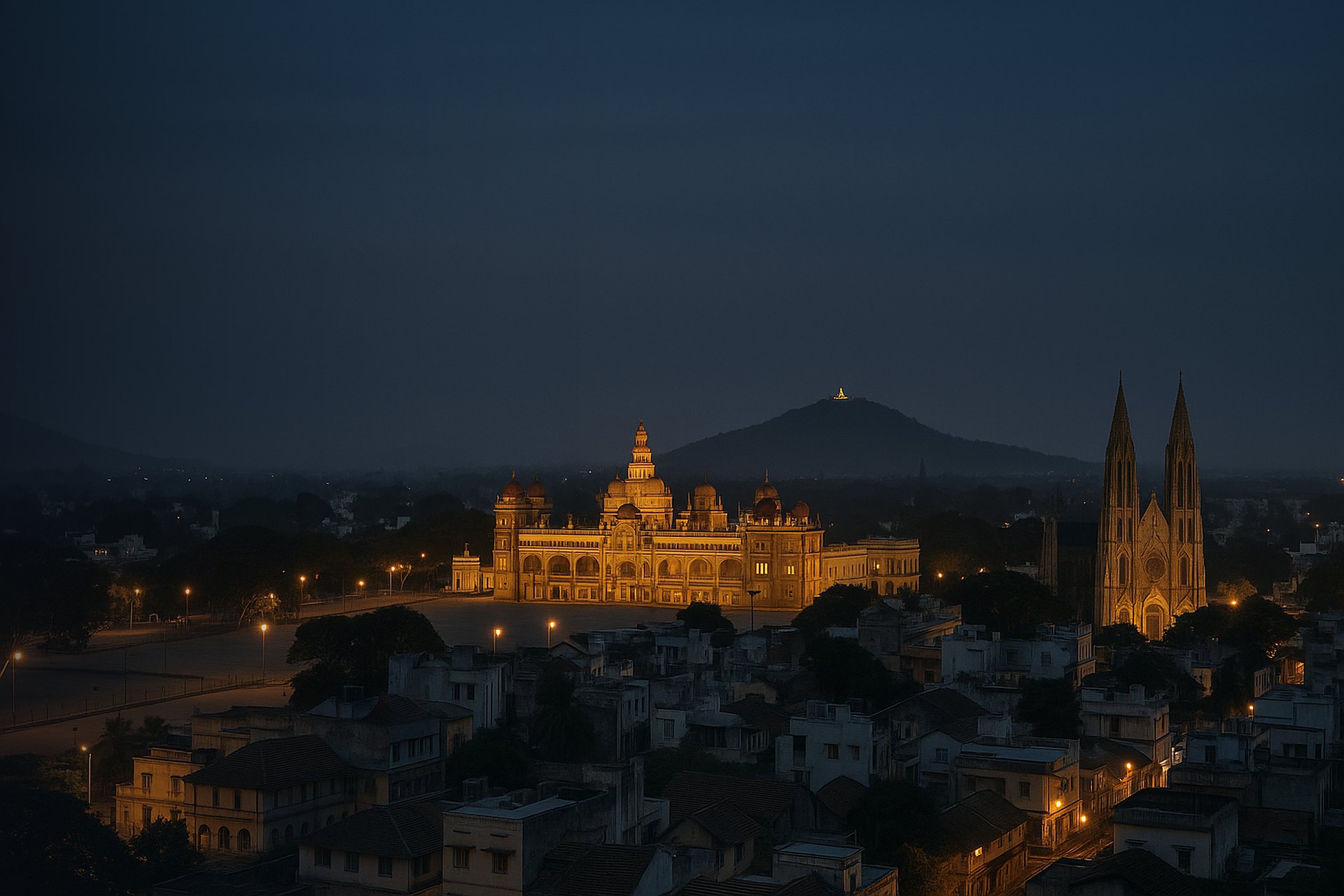 Mysuru skyline