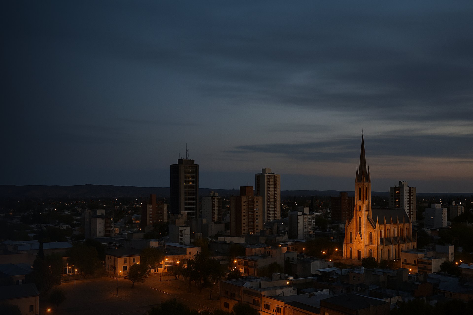 Neuquén skyline