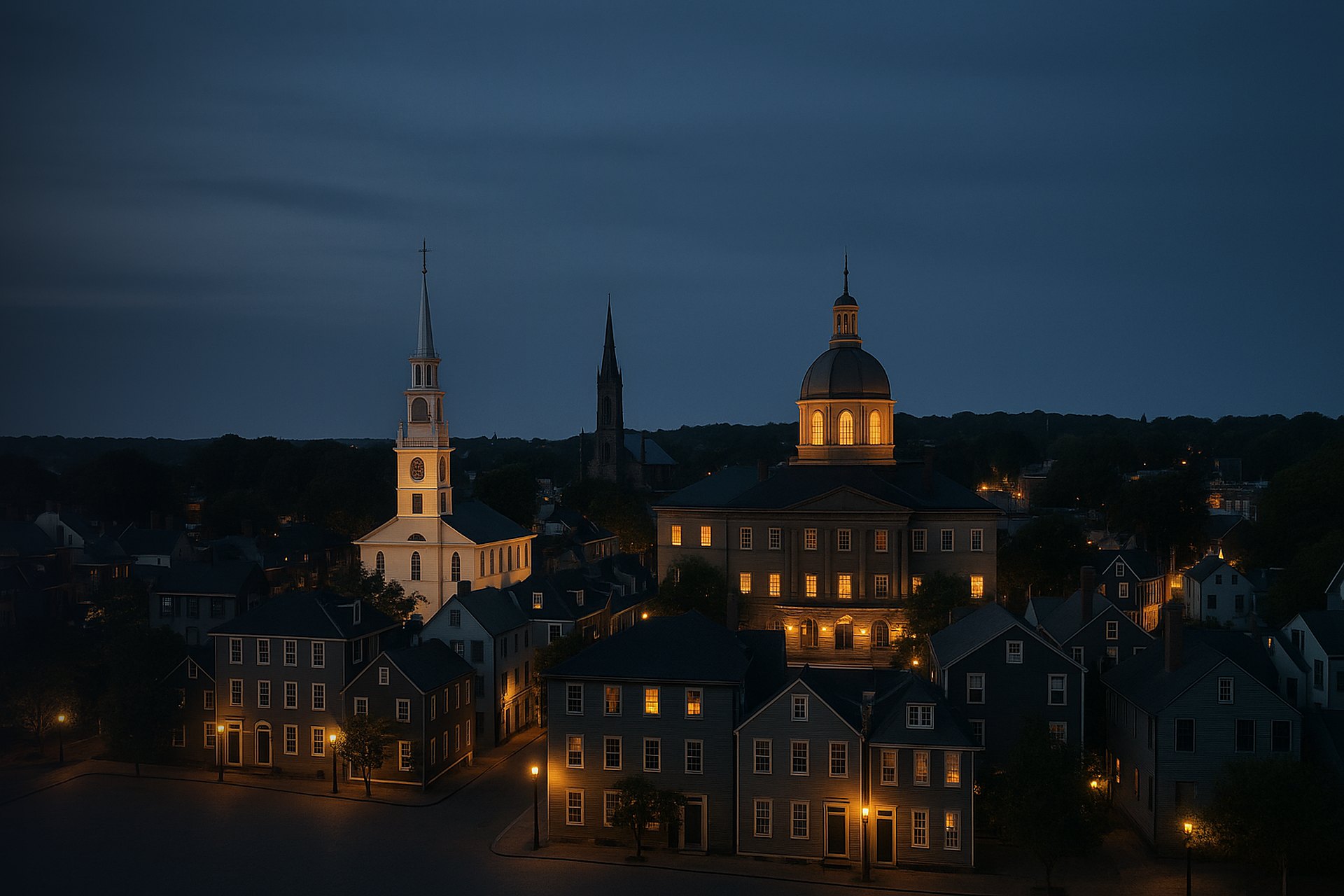 Newport skyline