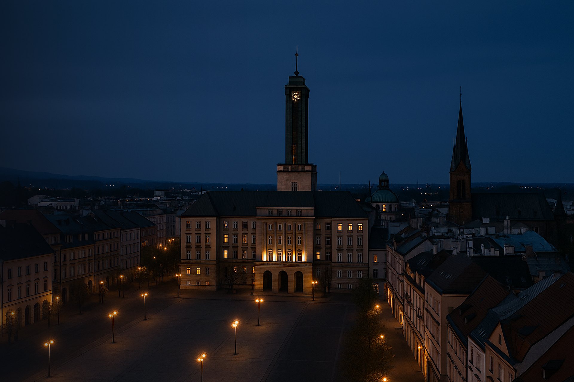 Ostrava skyline