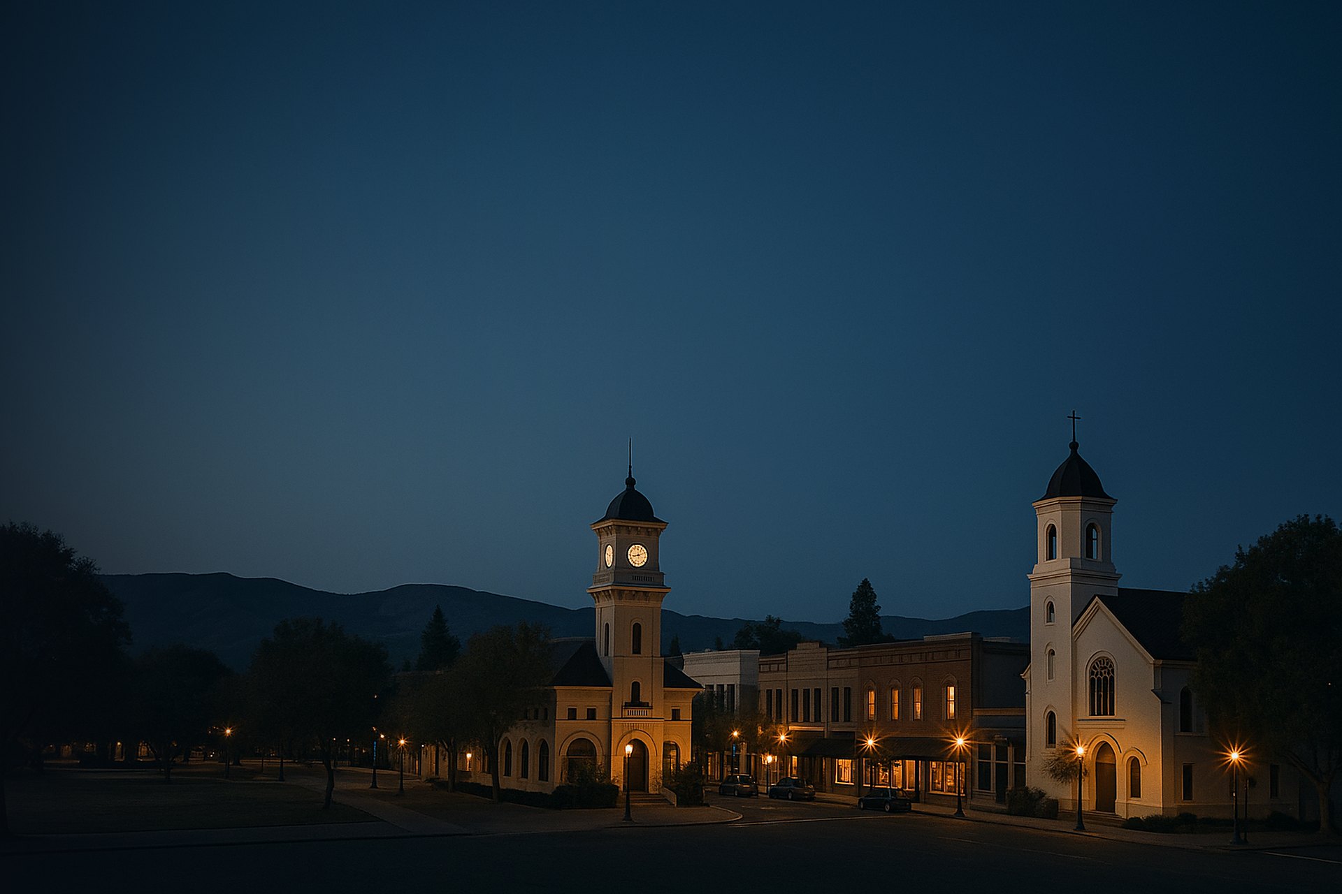 Pleasanton skyline