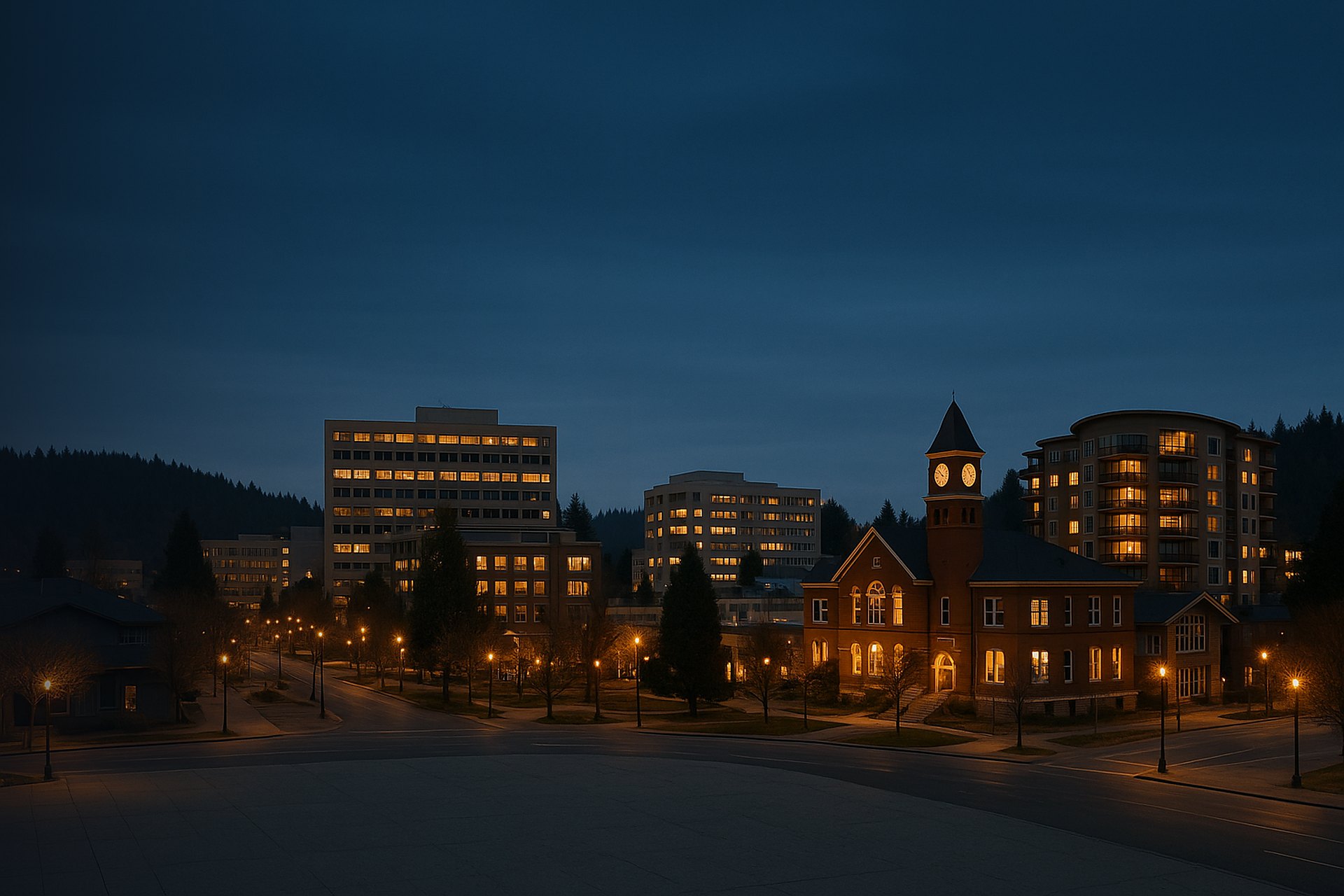 Redmond skyline