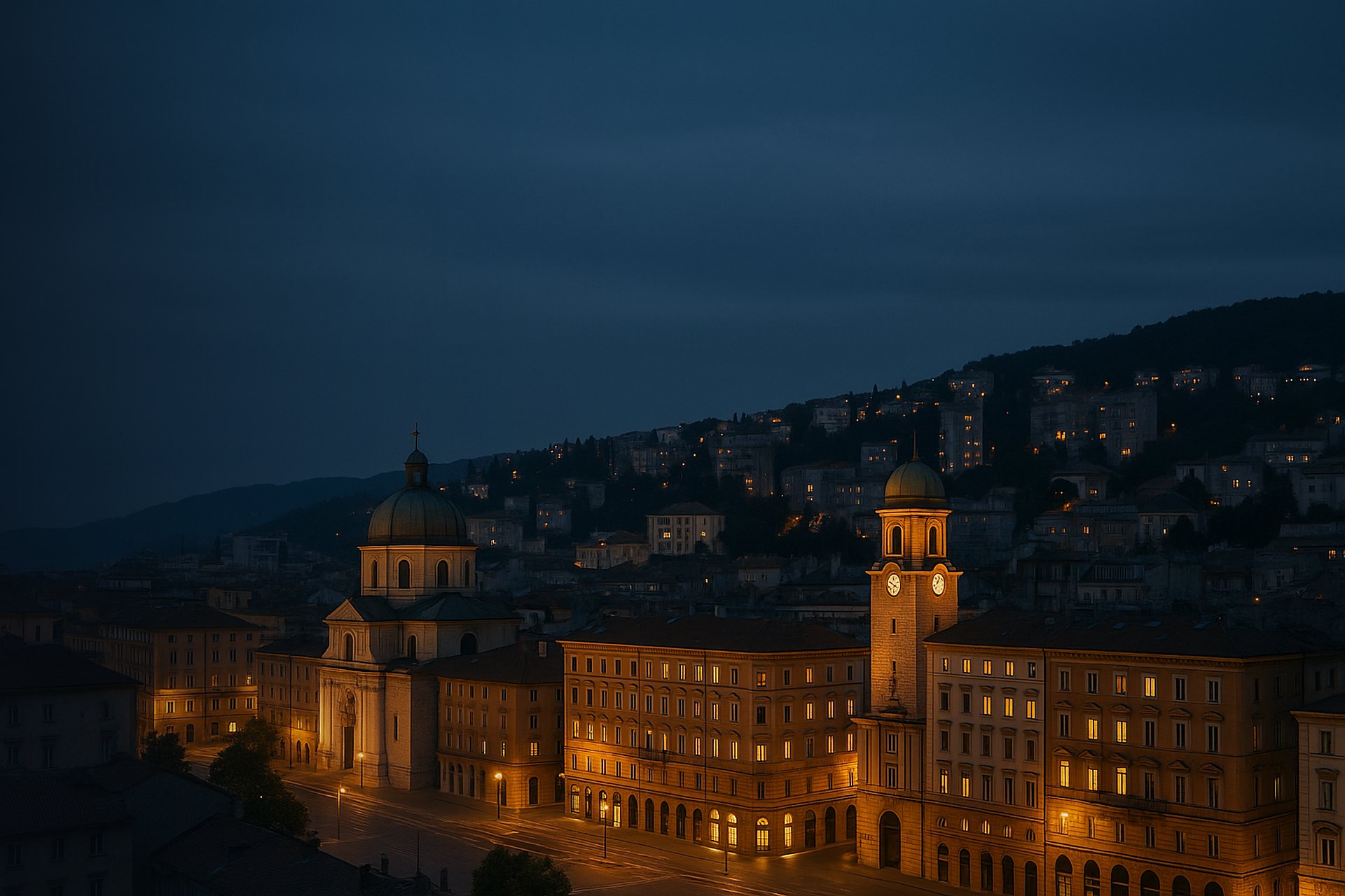 Rijeka skyline