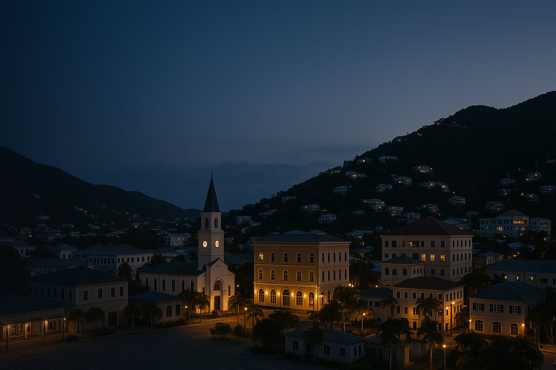 Road Town skyline
