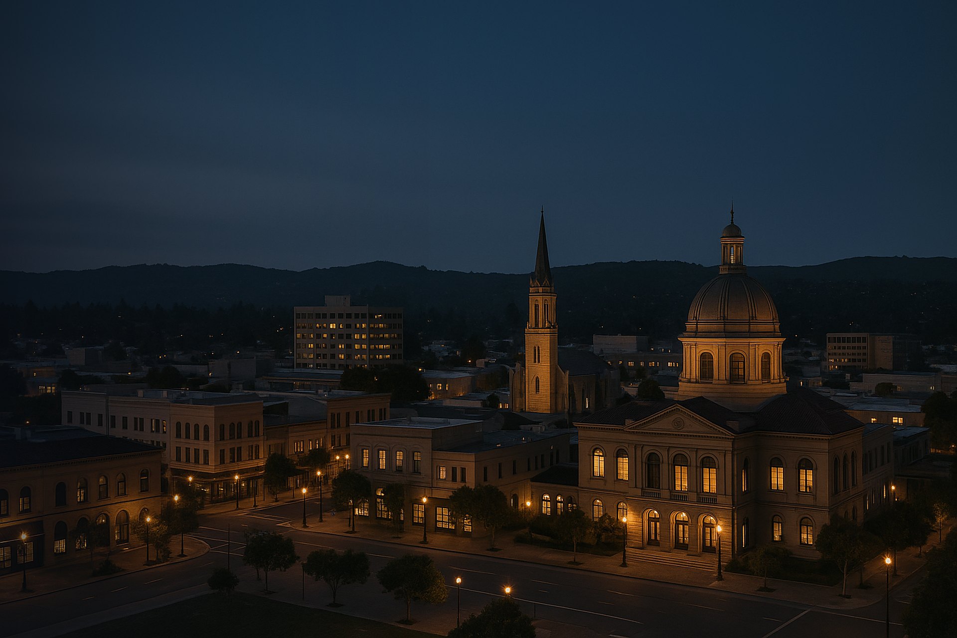 San Mateo skyline