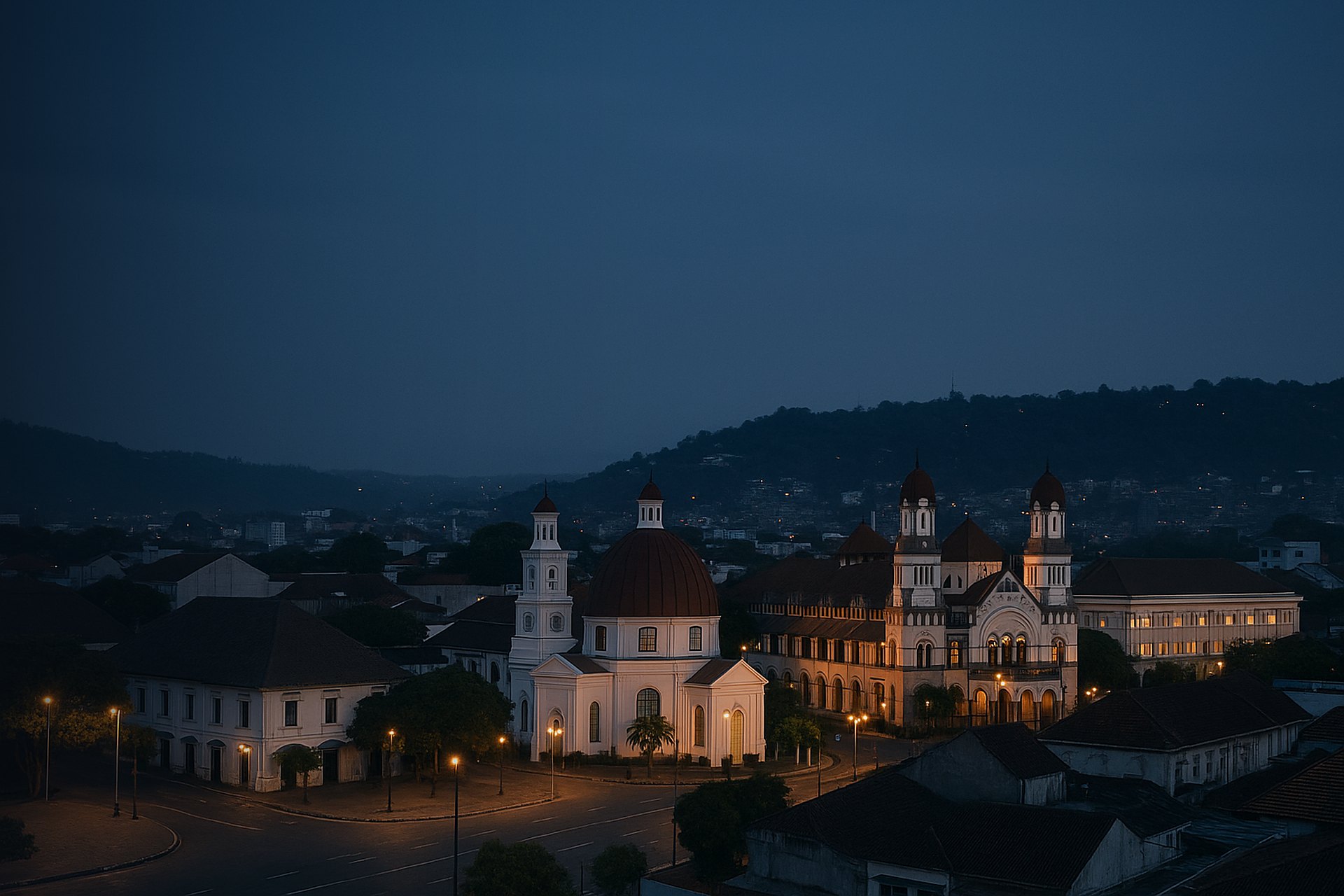 Semarang skyline
