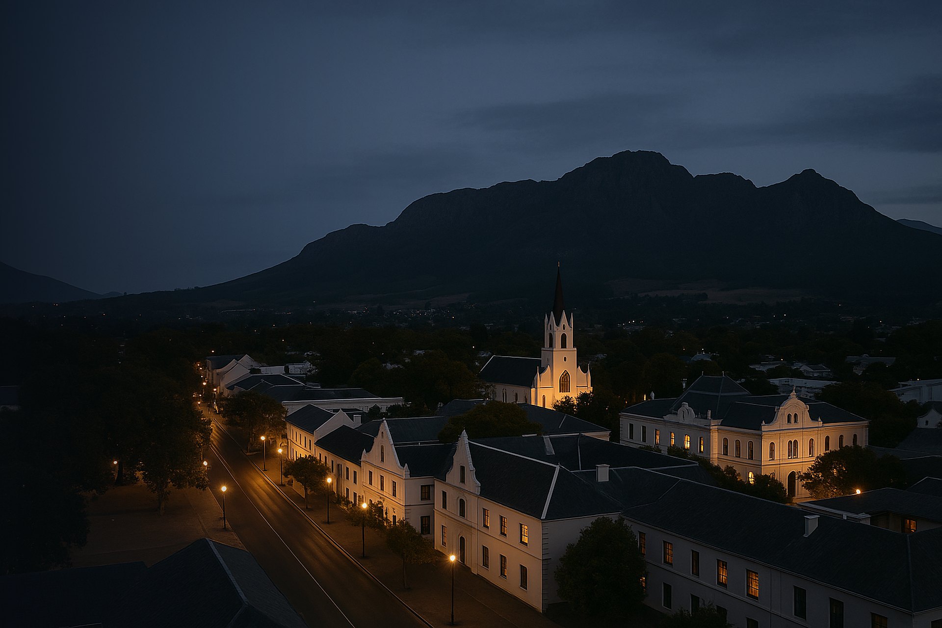 Stellenbosch skyline