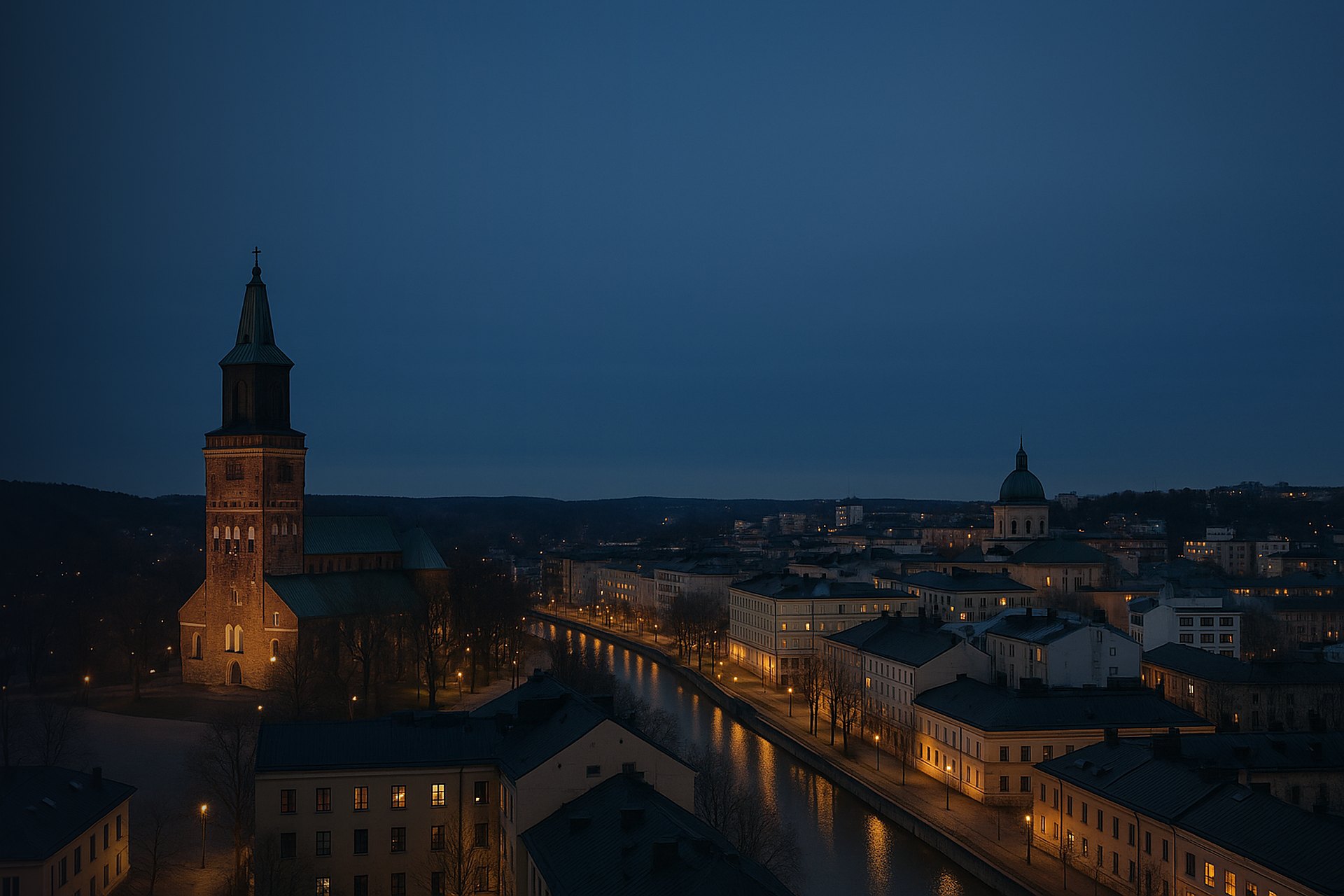 Turku skyline