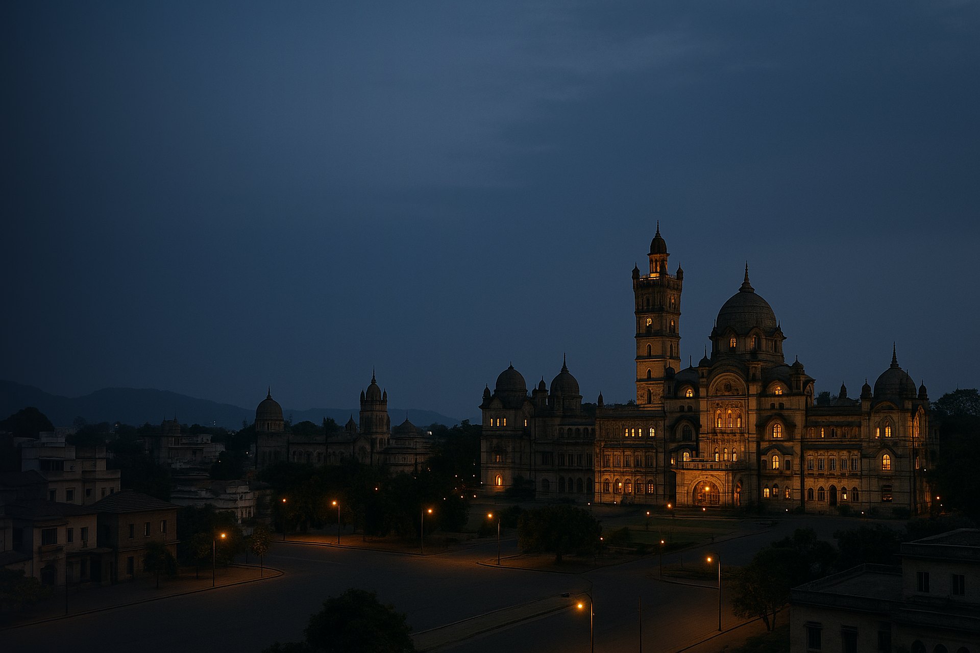 Vadodara skyline