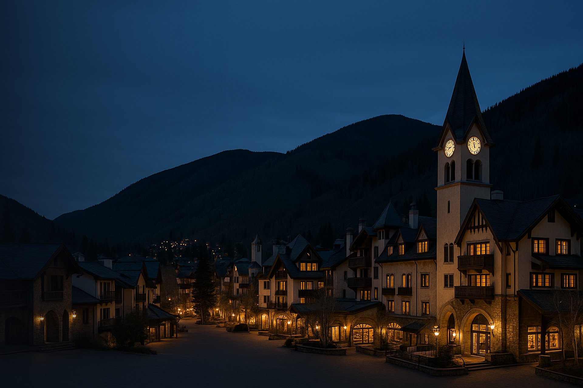 Vail skyline