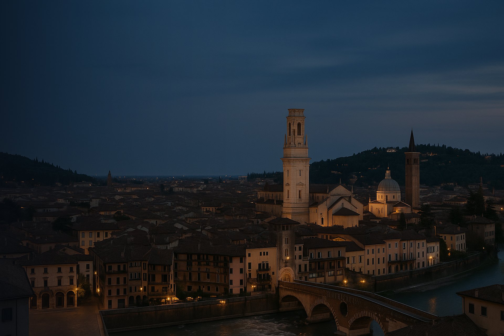 Verona skyline