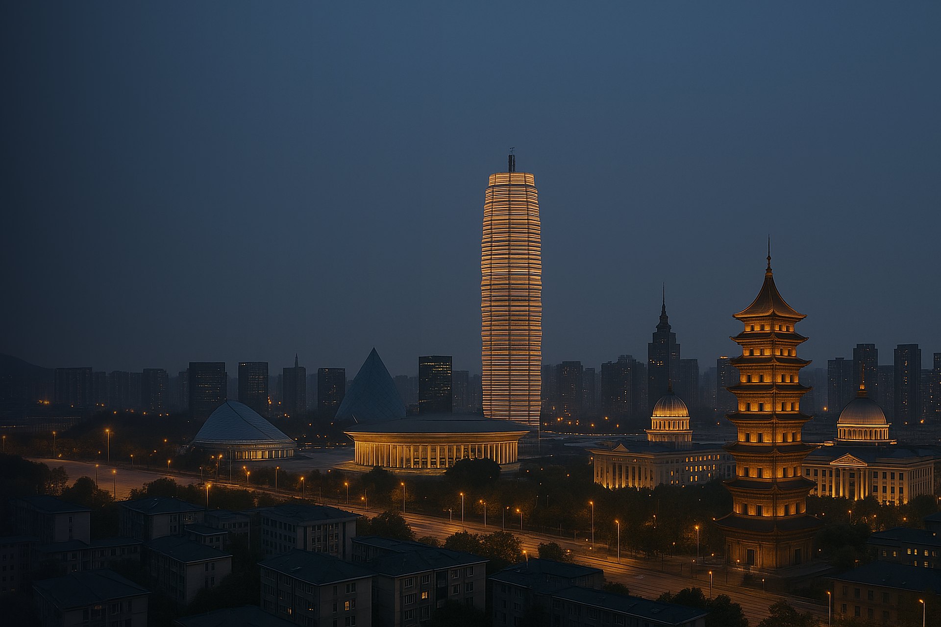 Zhengzhou skyline