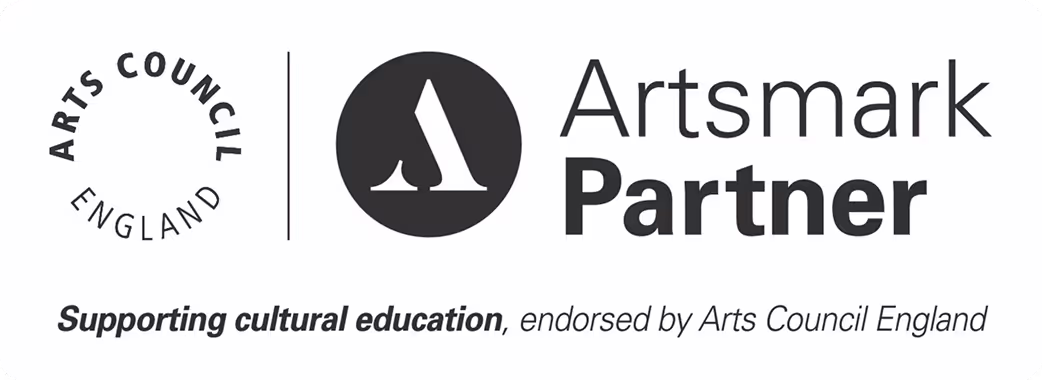 Dance Days proudly displaying its Artsmark Partner logo, supporting high-quality arts education in schools.