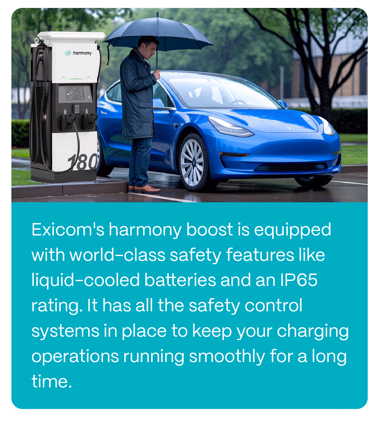 Exicom's harmony boost : performance, earning and safety