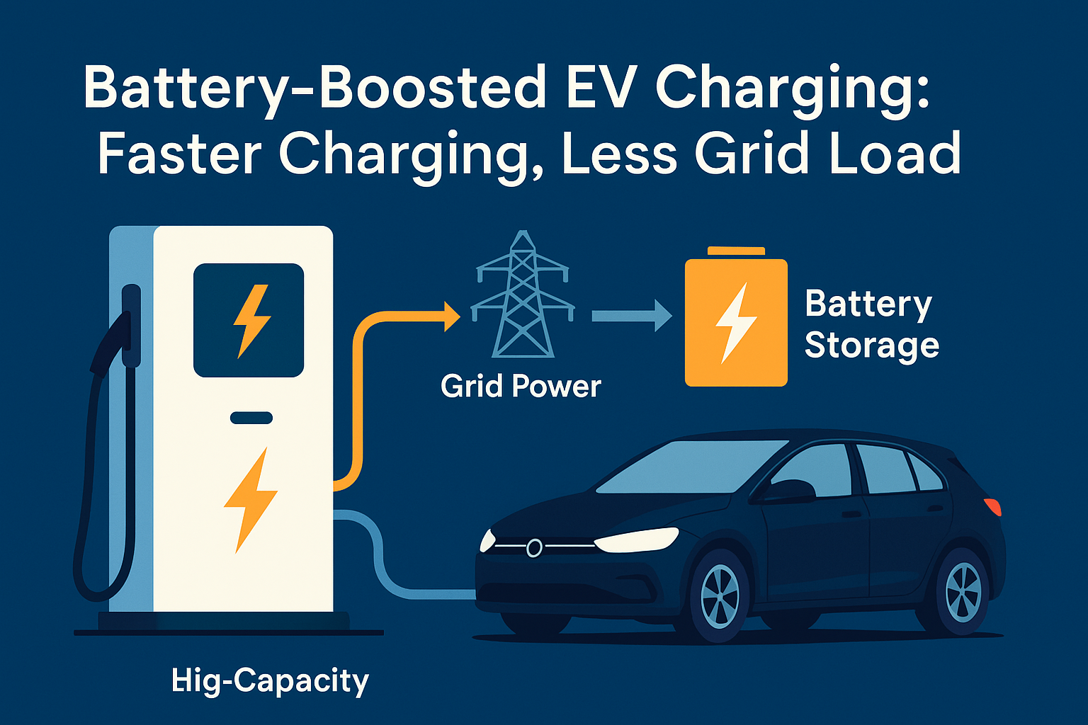 What is Battery-Boosted EV Charging