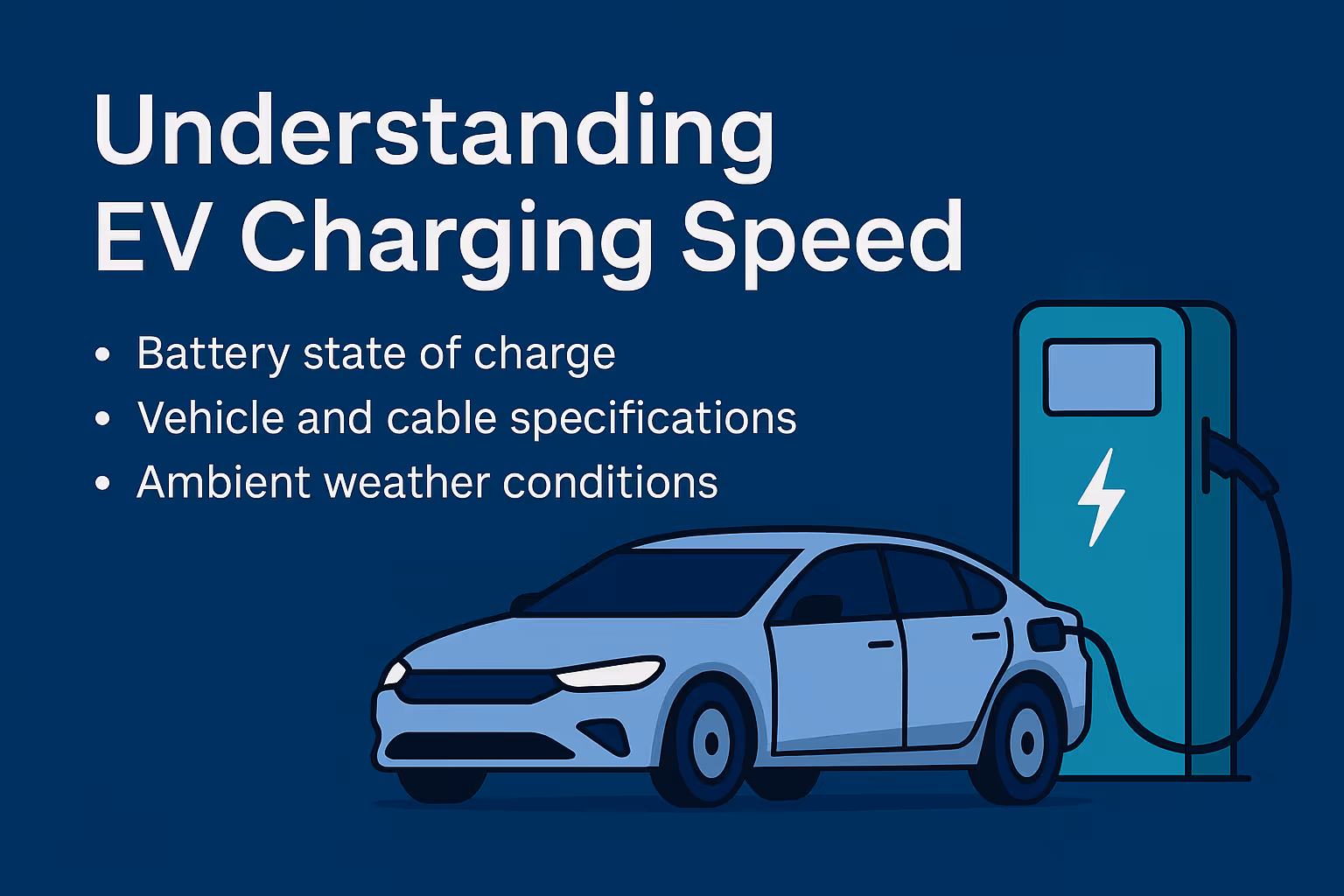 Understanding EV Charging Speed & Key Influencing Factors