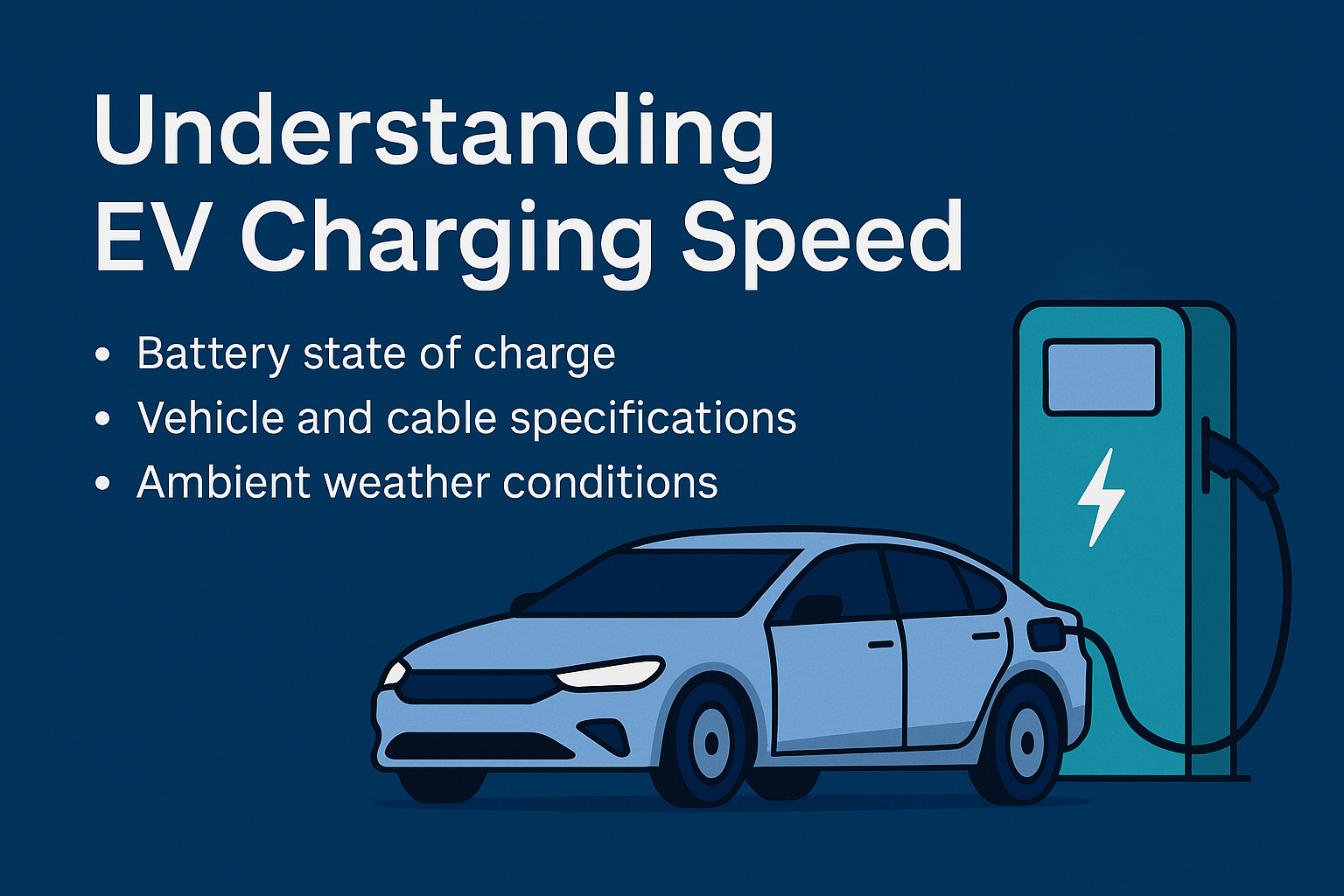 Understanding EV Charging Speed & Key Influencing Factors