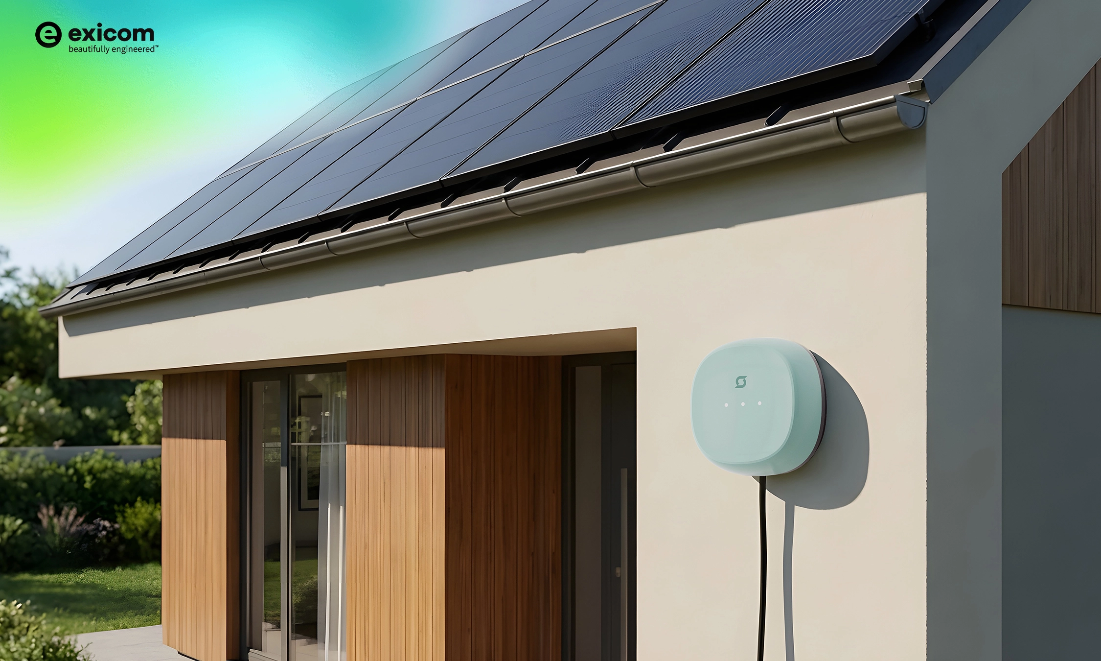 Renewable-Integrated EV Charging for Premium Homes | Exicom 