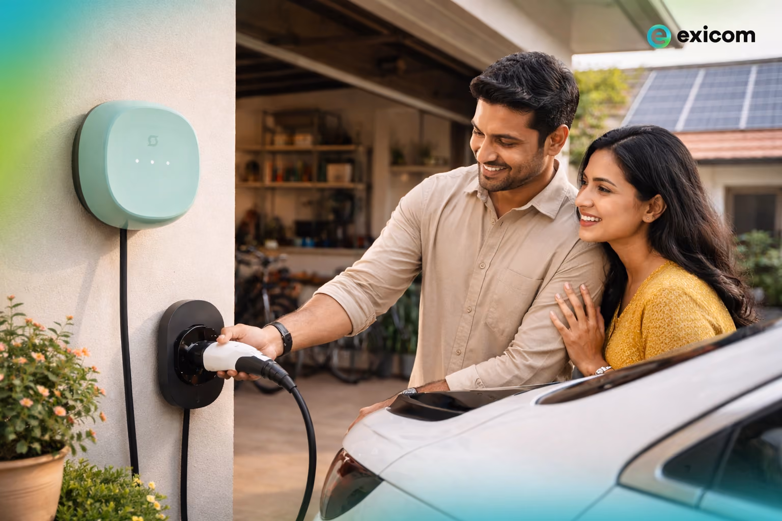What is residential EV charging? Learn how home EV chargers work, installation requirements, costs, charging speed, safety, and best practices.