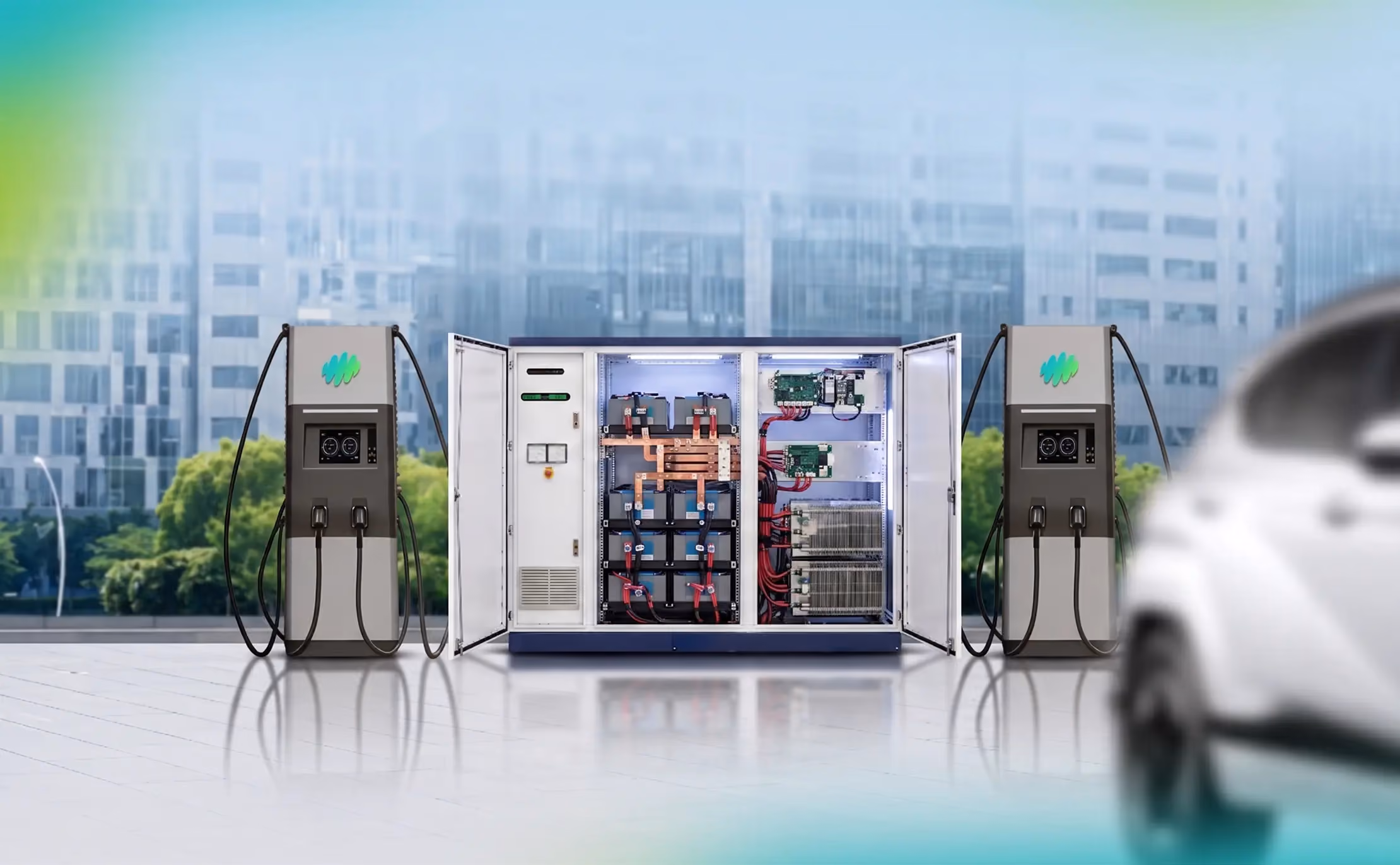 Battery-Boosted EV Charging Components: How They Work Together for Seamless Charging