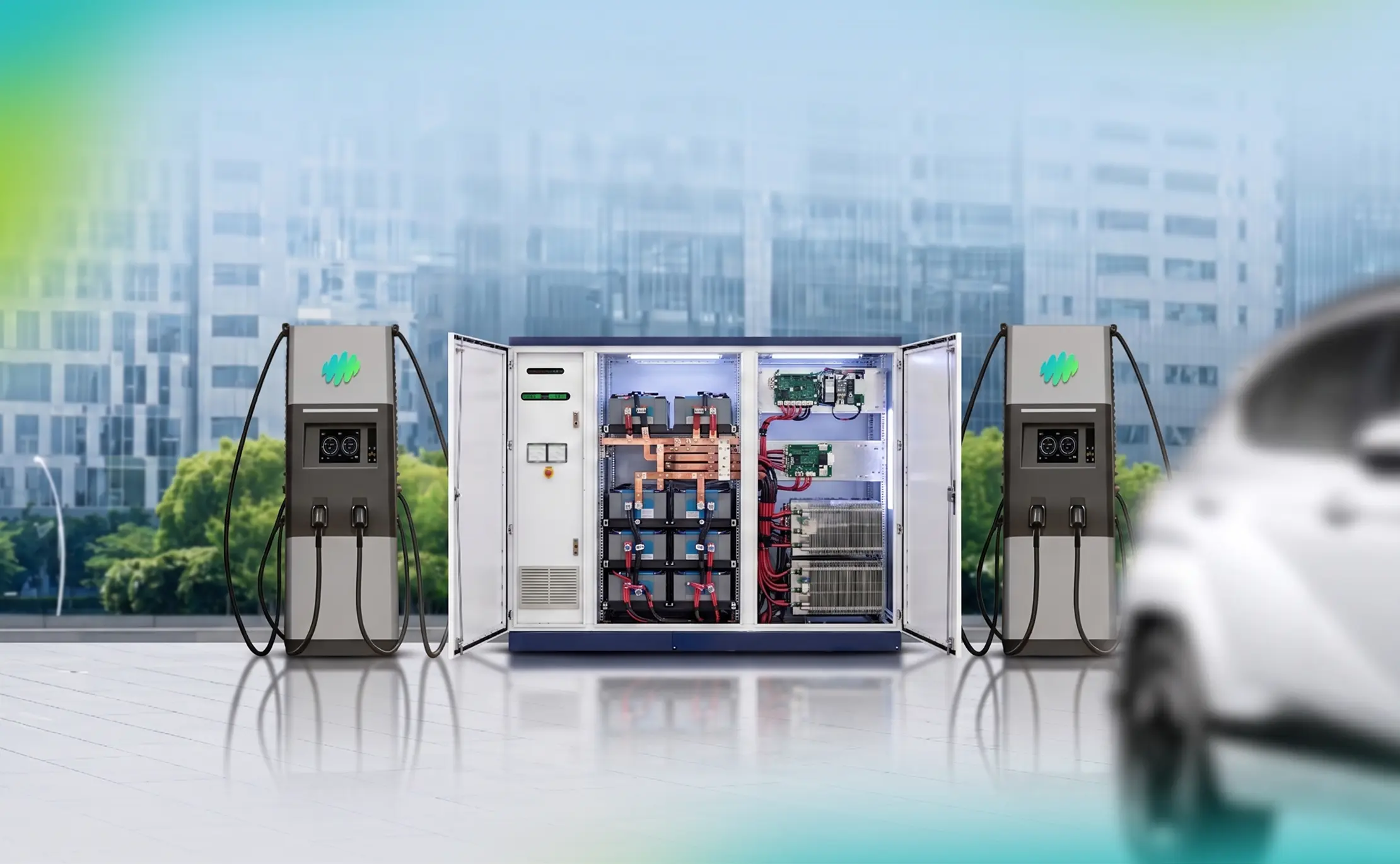 Battery-Boosted EV Charging Components: How They Work Together for Seamless Charging