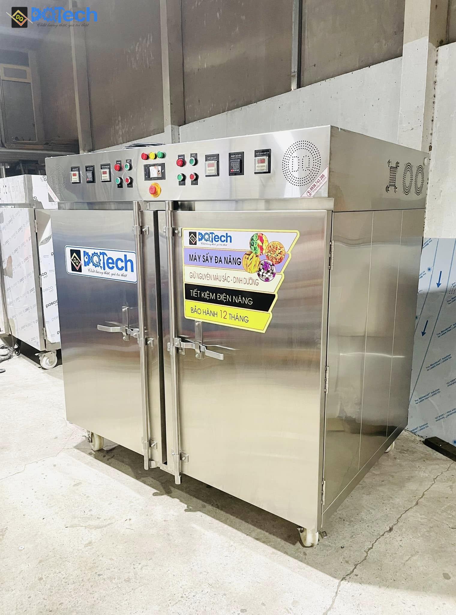 Máy sấy trái cây công nghiệp DQTech