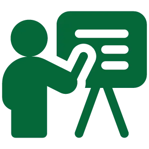 green teacher icon 