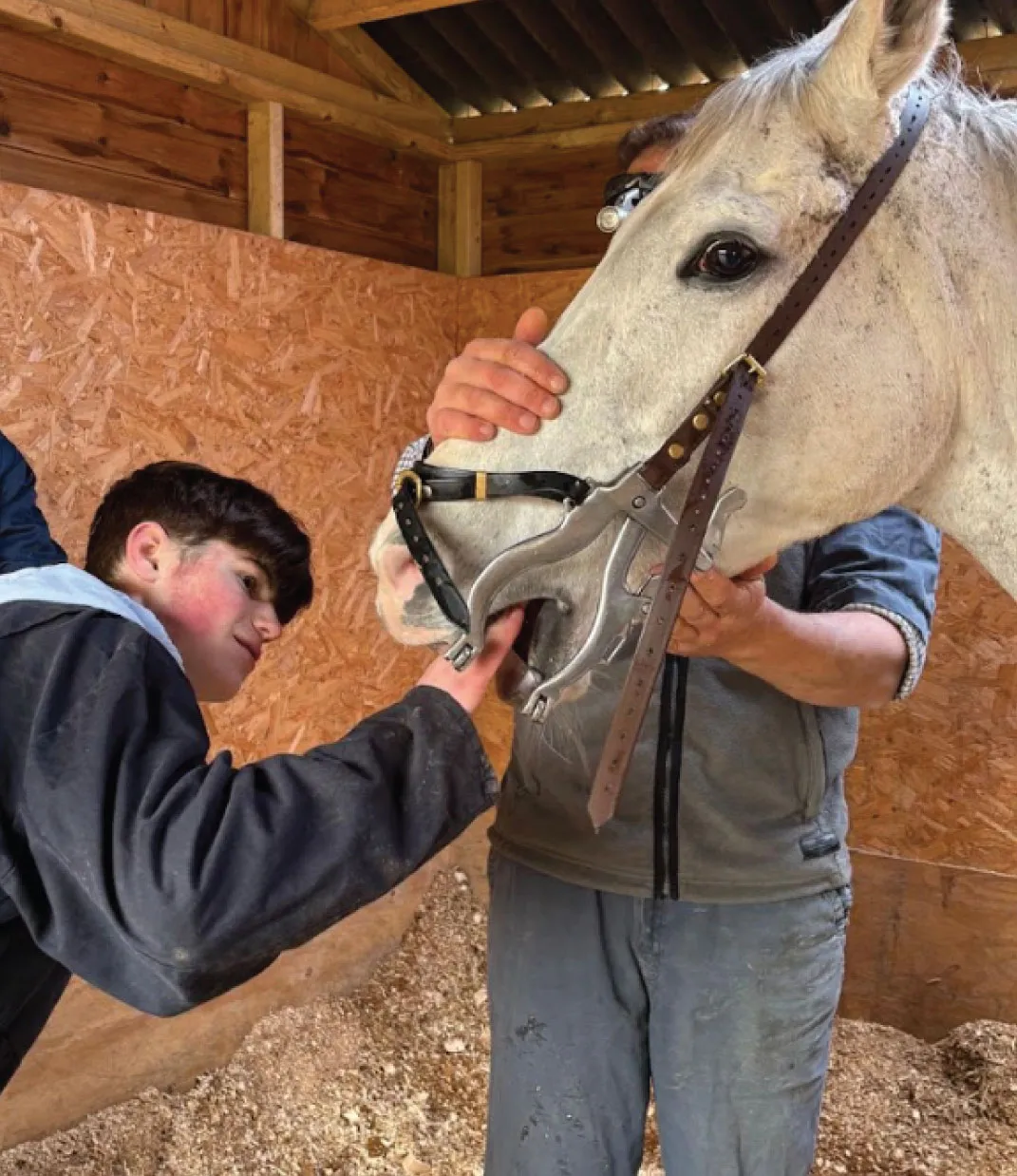 Bridge School Malvern - Student on work experience 