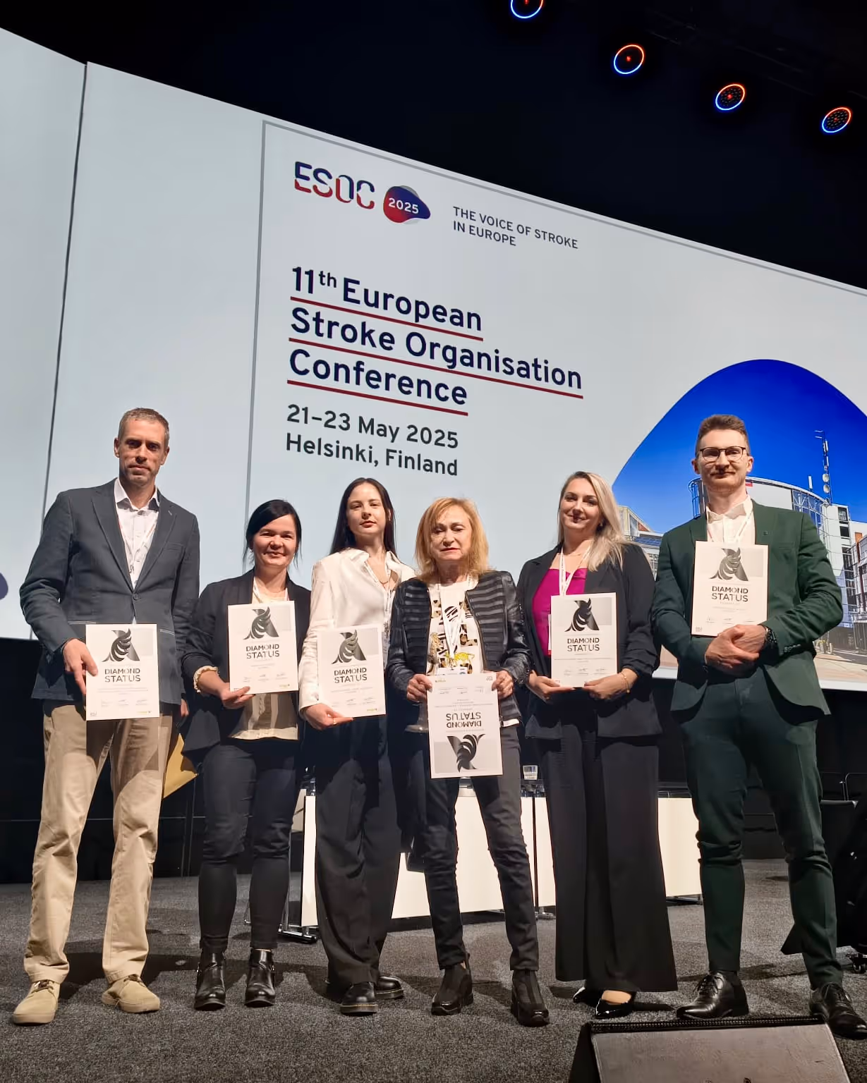 Levočská neurológia získala prestížne medzinárodné ocenenie ESO ANGELS AWARDS – diamantový status už po štvrtý raz