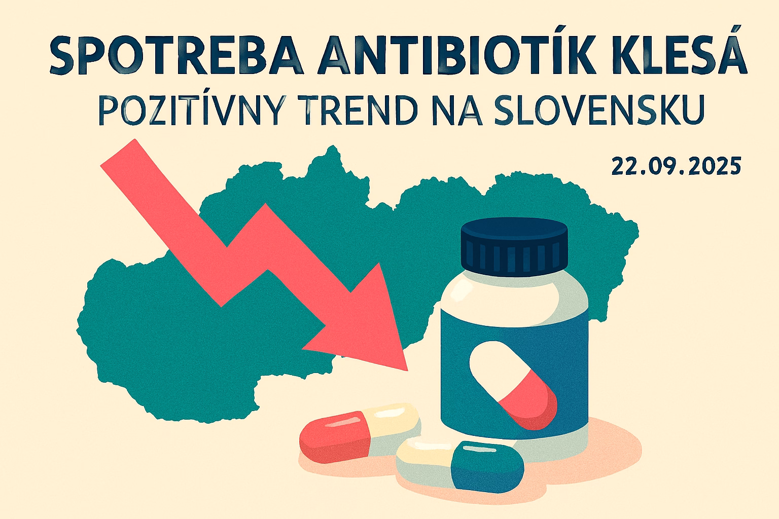 Spotreba antibiotík podľa VšZP klesla. Aká je však finančná úspora sme sa nedozvedeli