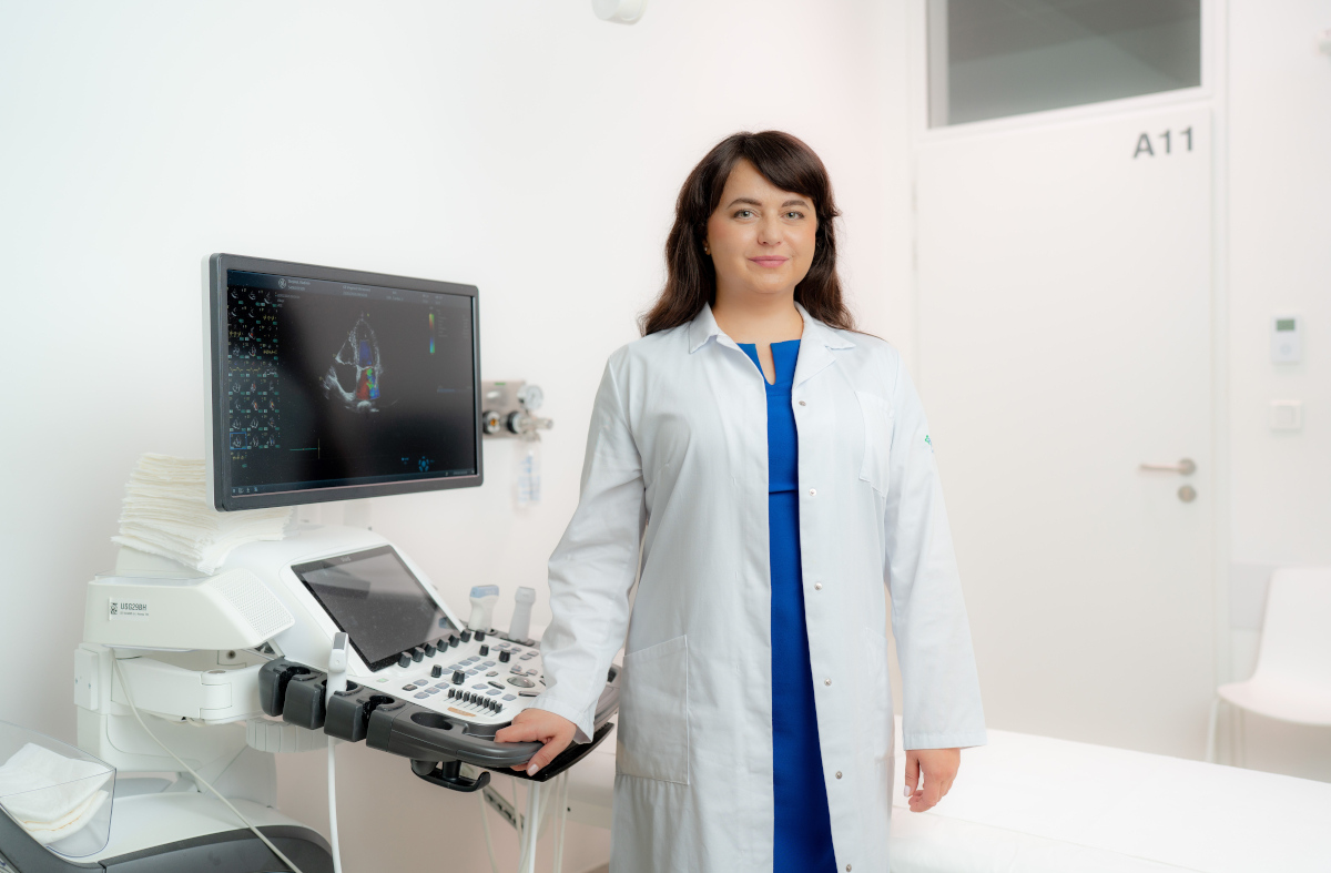 Kardiologička Kristína Hudecová