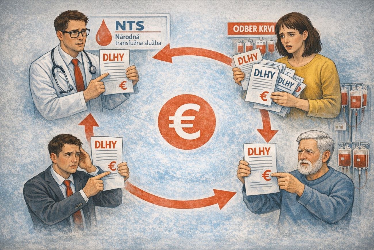 Krv je život, dlh je problém