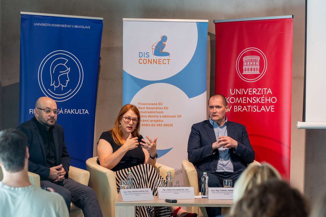 tlačová konferencia výskum psychológia projekt Disconnect