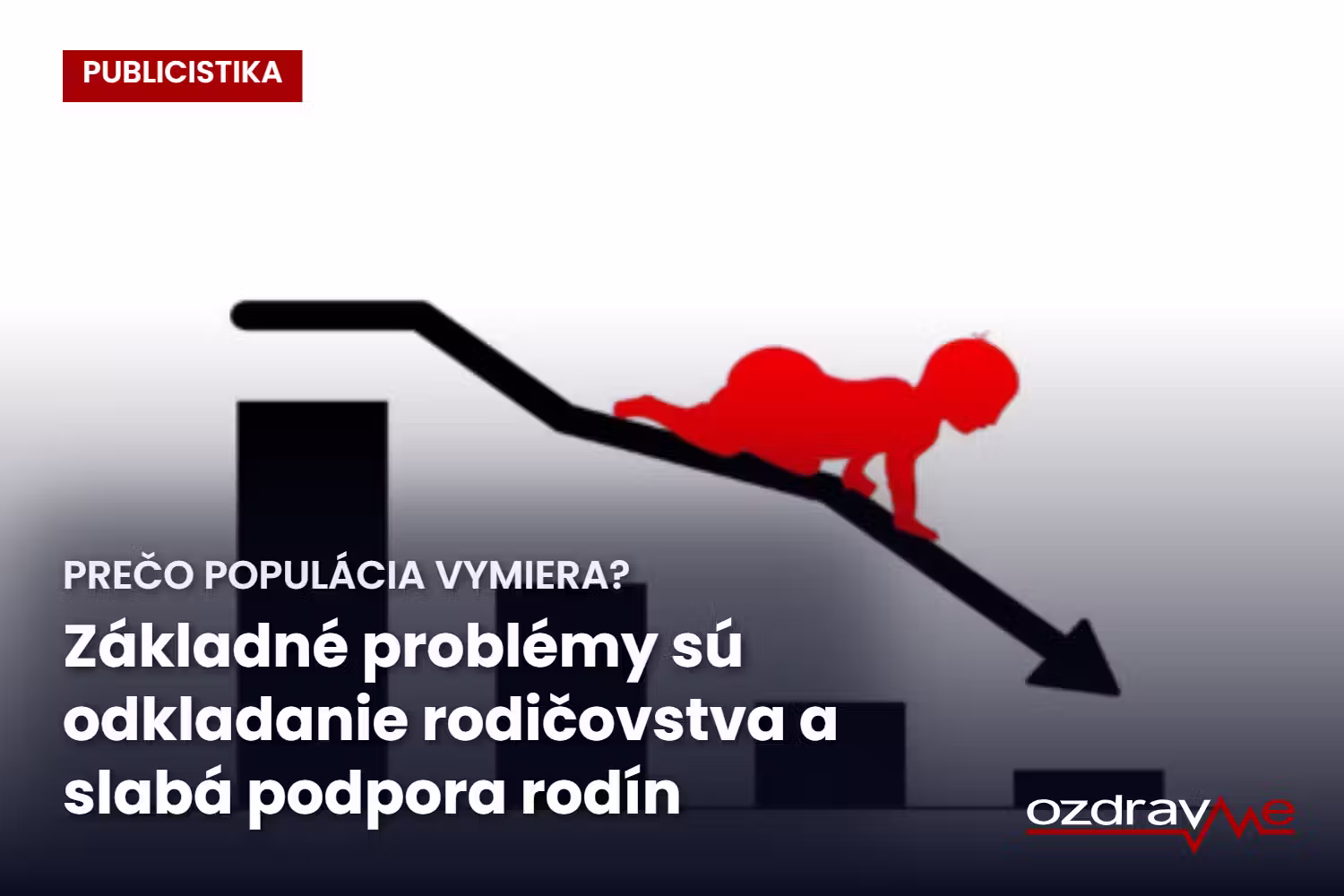 graf vymieranie populácie nízka pôrodnosť