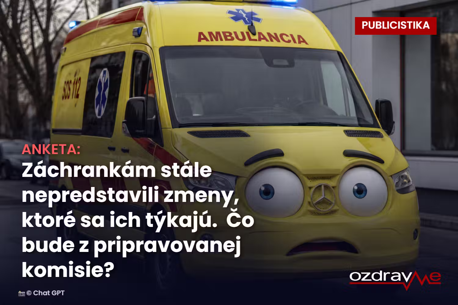 zmätená sanitka