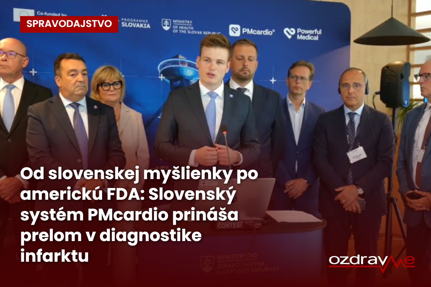 Tlačová beseda o slovenskom projekte, ktorý je zameraný na diagnostiku kardiovaskulárnych ochorení pomocou umelej inteligencie. 