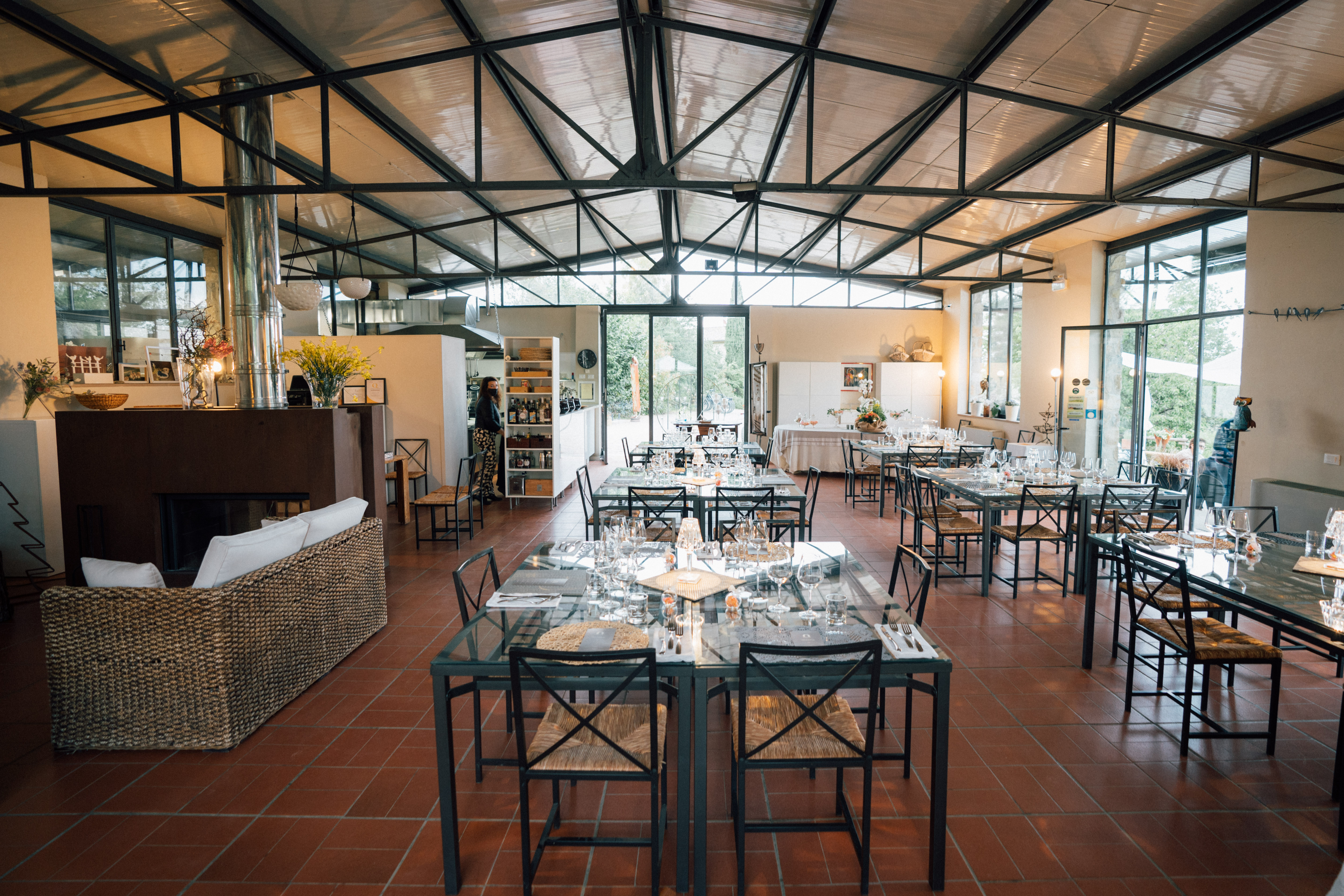 La nostra sala da pranzo, spaziosa ed accogliente