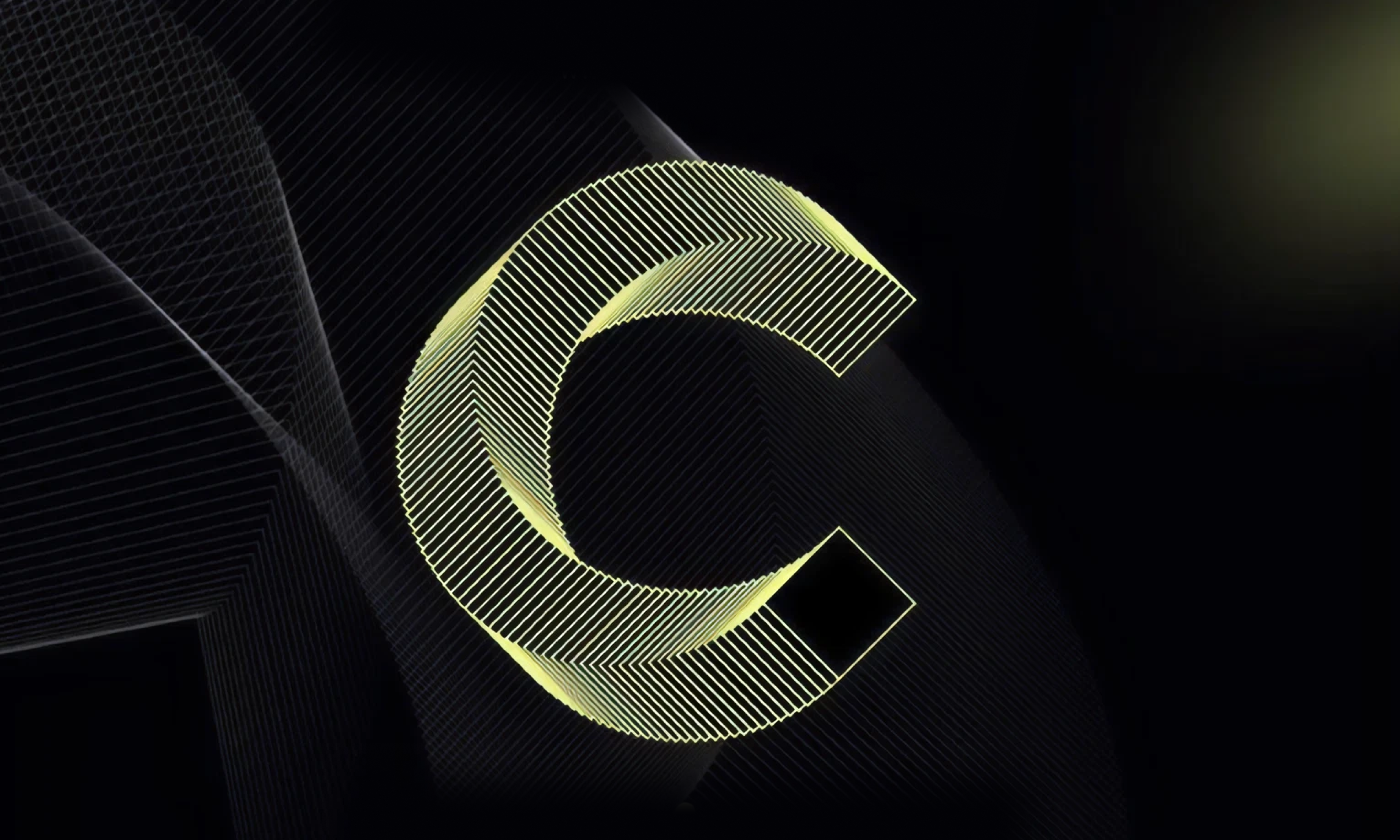 Illustration of a gamer wearing headphones playing at a desk with a colorful, animated gaming screen, surrounded by retro gadgets, a cat figurine, and a green lava lamp in a dark room with neon green 'build grow enjoy' sign.