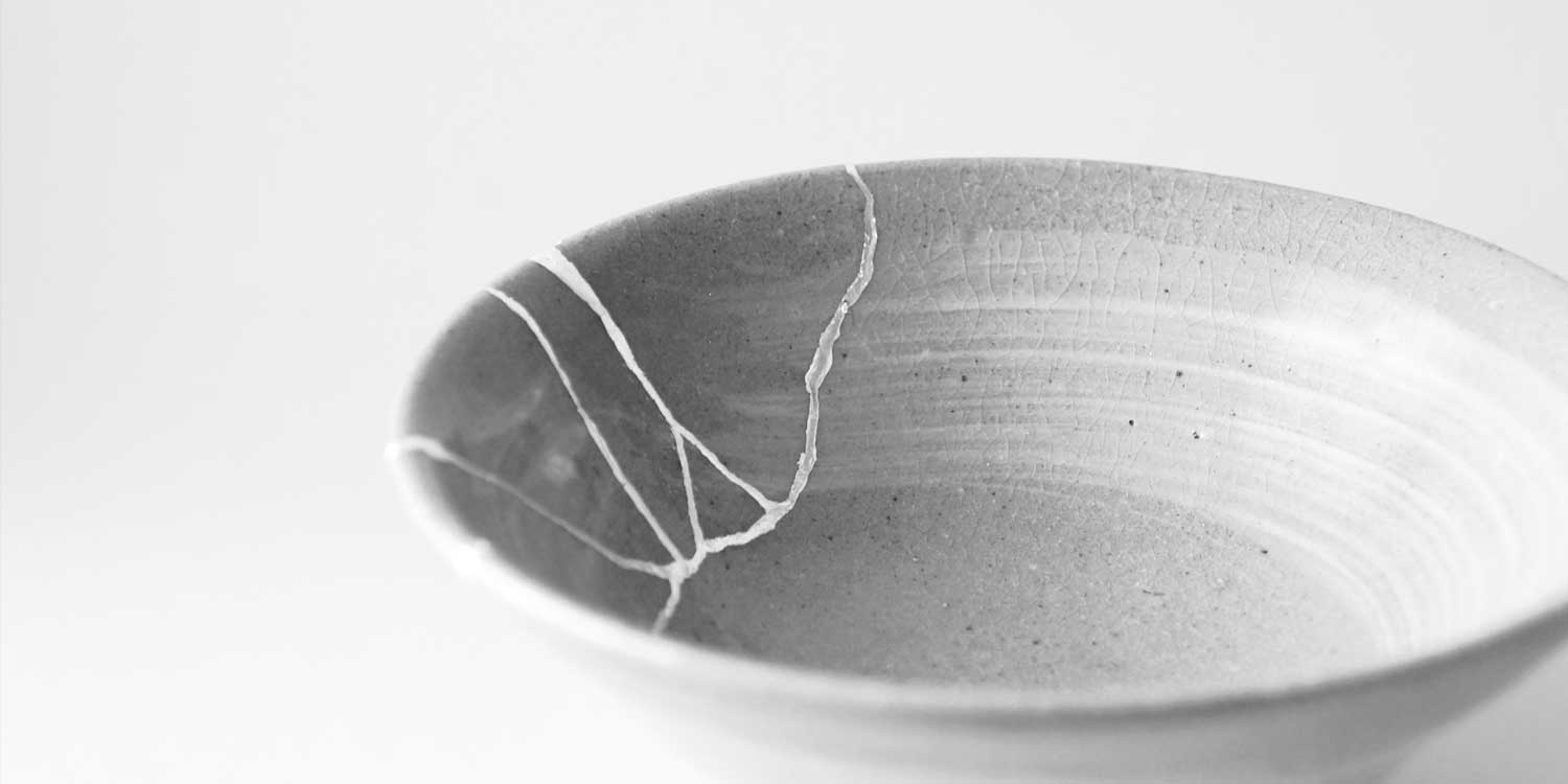 Kintsugi – turning a broken pot into art