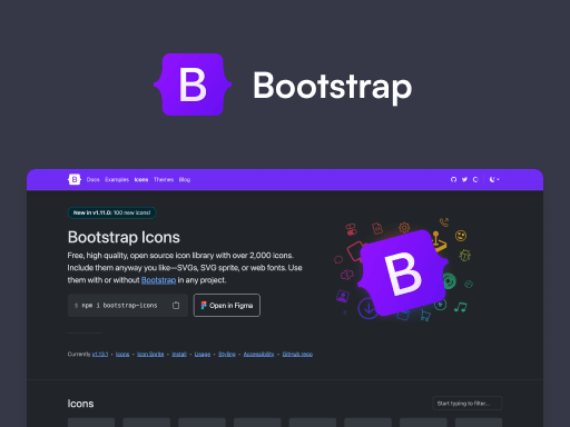 Bootstrap Icons