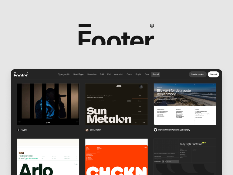 Footer Design