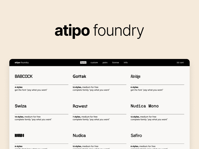 Atipo Foundry