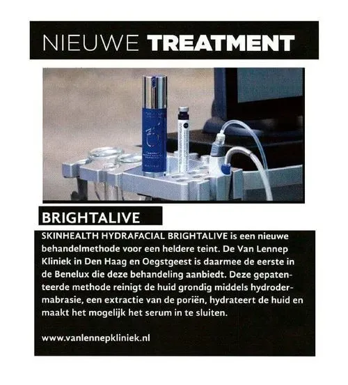 HydraFacial Behandeling BrightAlive