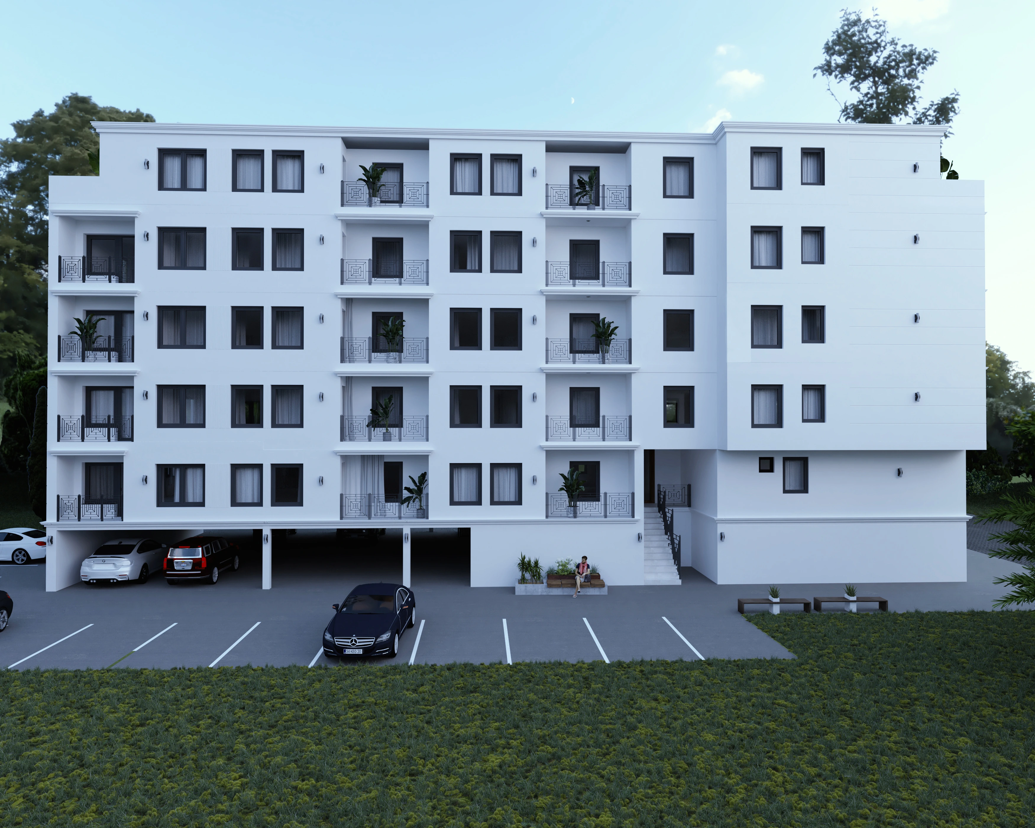 Zgrada U Zrenjanin konstrukcija