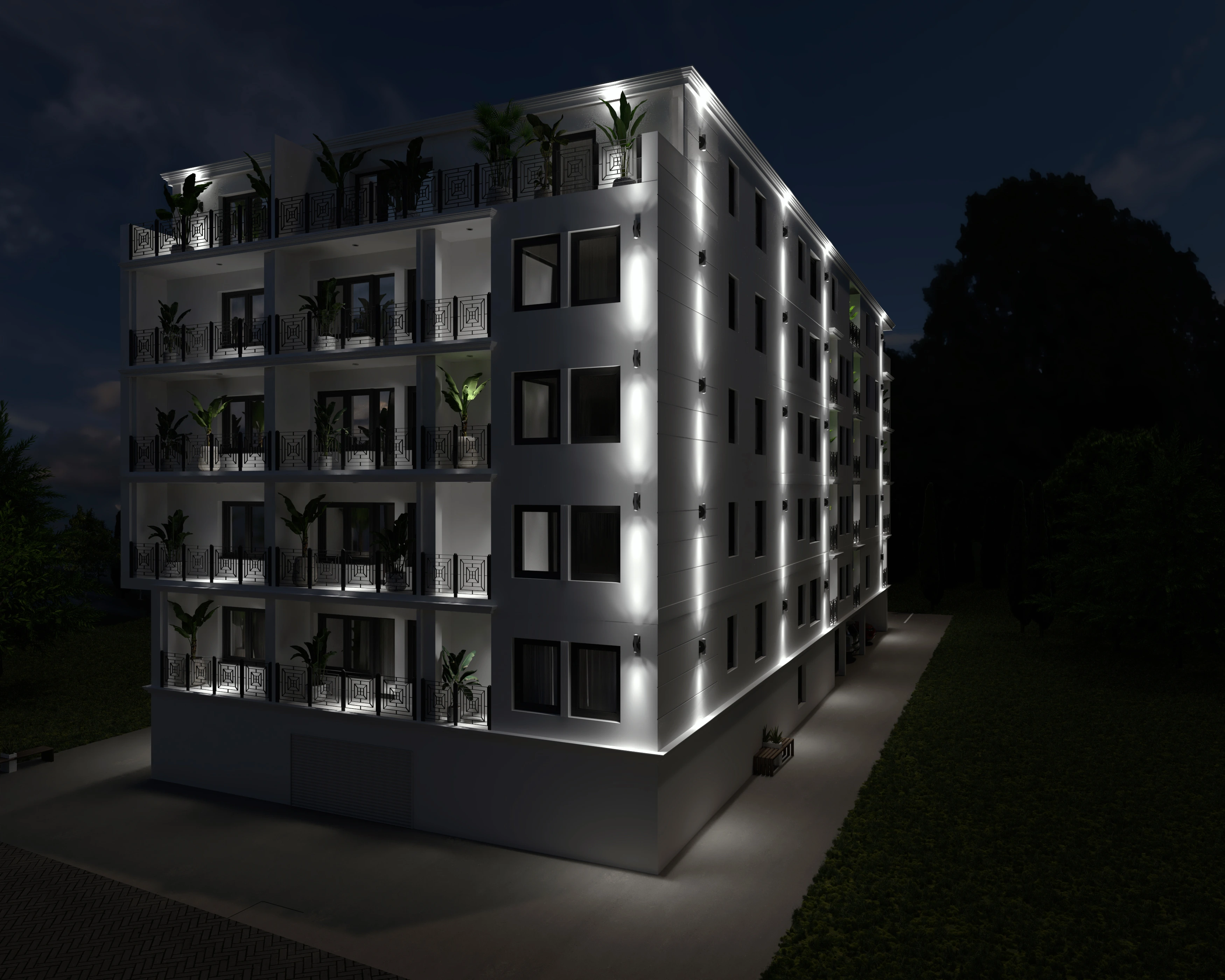 Slika izgradnje zgrade