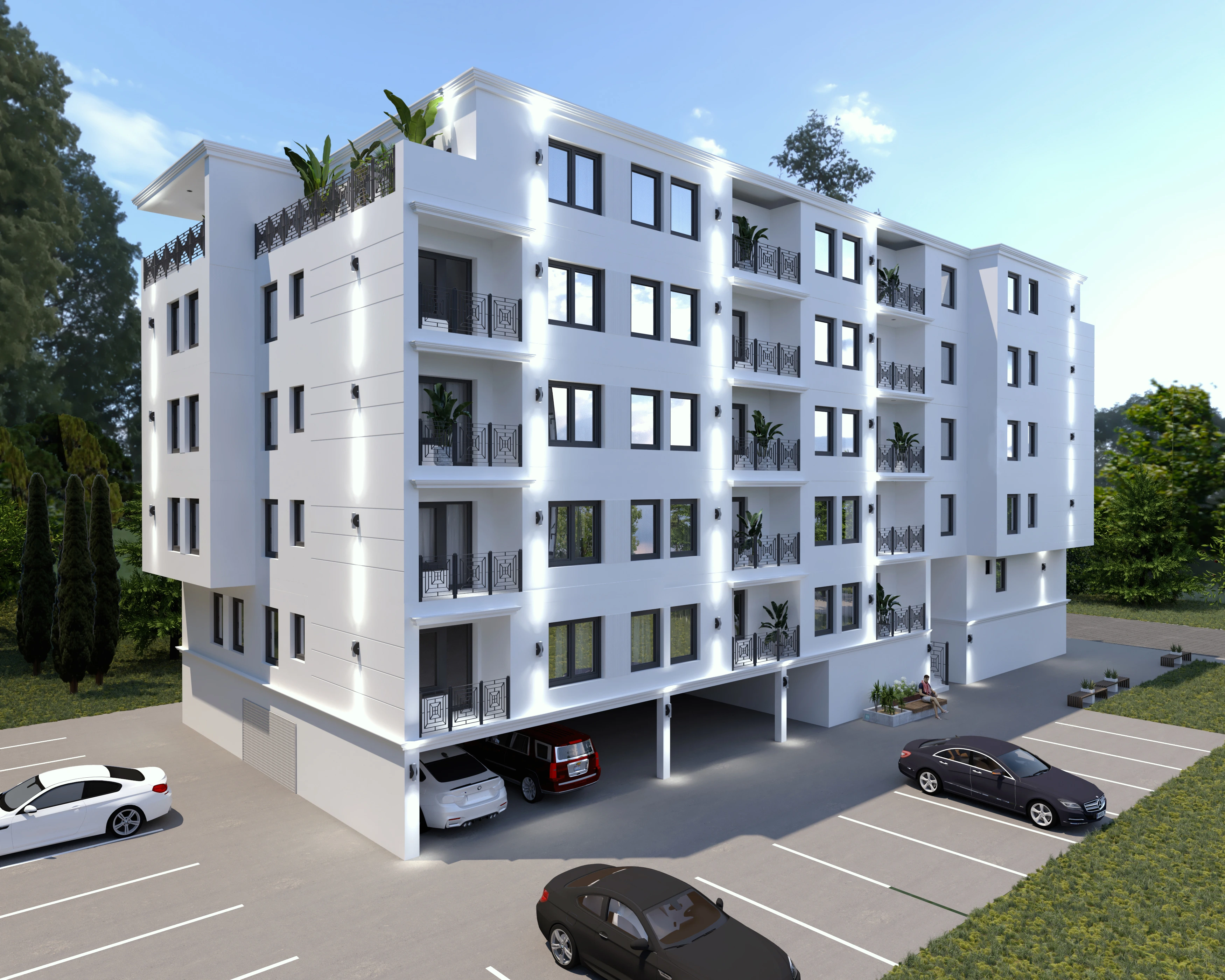 Slika izgradnje zgrade