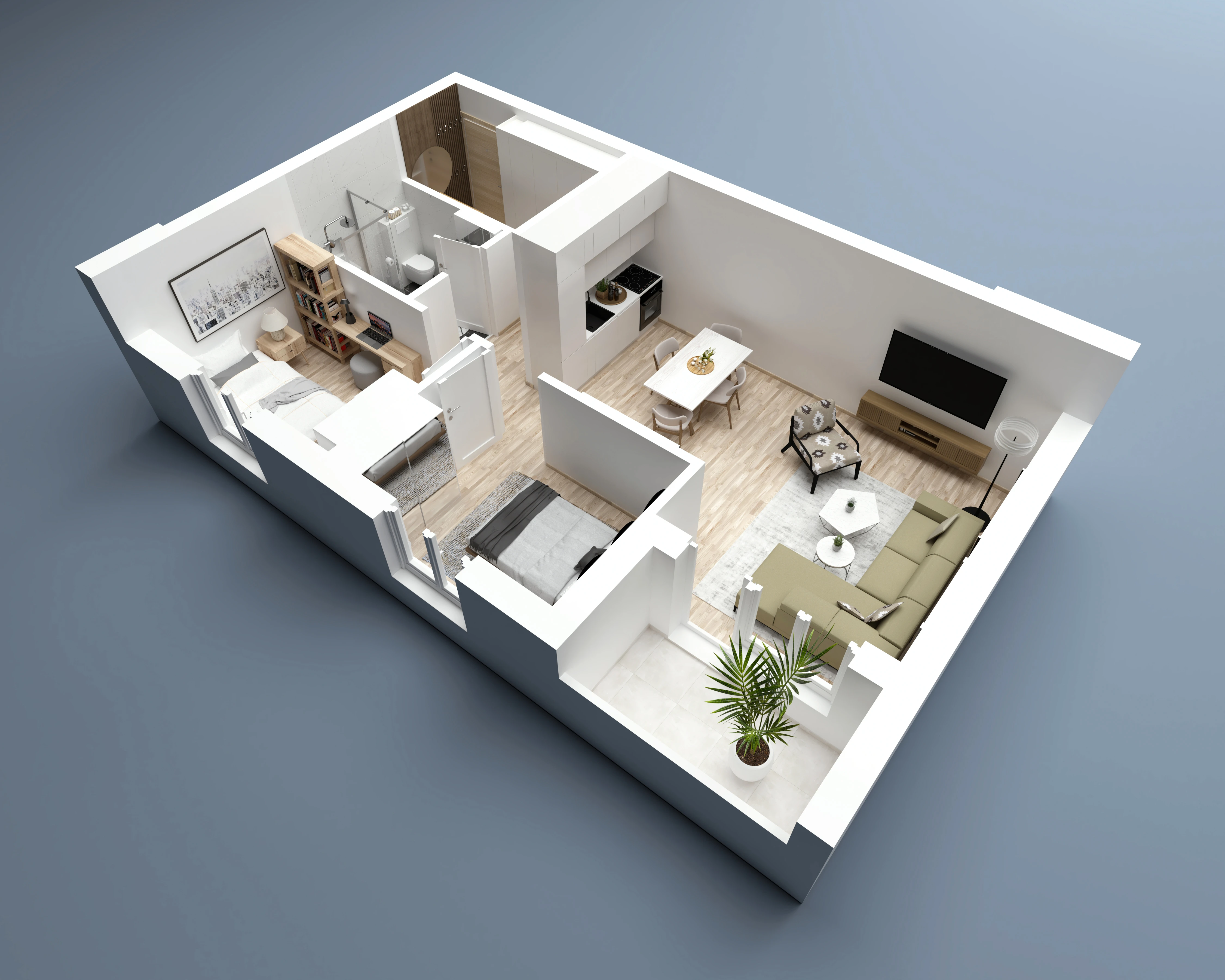 Pticiji izgled stana