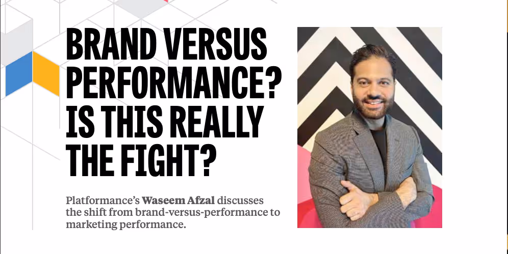 Brand vs Performance? Is this really the fight?