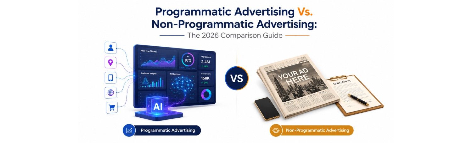 Programmatic Advertising Vs. Non-Programmatic Advertising: The 2026 Comparison Guide